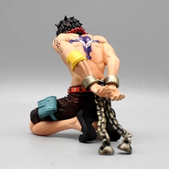 Mô Hình OnePiece ACE Tù nhân - Cao 12cm - rộng 9cm - nặng 340gram - Phụ Kiện : 2 đầu thay th - Figure OnePiece - Có Hộp màu - N4-K14