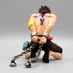Mô Hình OnePiece ACE Tù nhân - Cao 12cm - rộng 9cm - nặng 340gram - Phụ Kiện : 2 đầu thay th - Figure OnePiece - Có Hộp màu - N4-K14