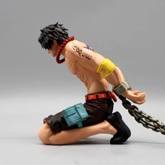 Mô Hình OnePiece ACE Tù nhân - Cao 12cm - rộng 9cm - nặng 340gram - Phụ Kiện : 2 đầu thay th - Figure OnePiece - Có Hộp màu - N4-K14