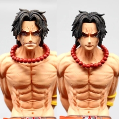 Mô Hình OnePiece ACE Tù nhân - Cao 12cm - rộng 9cm - nặng 340gram - Phụ Kiện : 2 đầu thay th - Figure OnePiece - Có Hộp màu - N4-K14