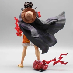 Mô Hình OnePiece Luffy Áo choàng - Cao 22cm - nặng 450gram - Phụ kiện : 2 đầu + 2 tay + 1 đế - Figure OnePiece - Có Hộp - N4-K15