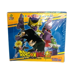 Pack anime Dragonball Supper - 1 Hộp = 32PACK - Mỗi pack có 5 thẻ- Cao 13cm - rộng 14cm -