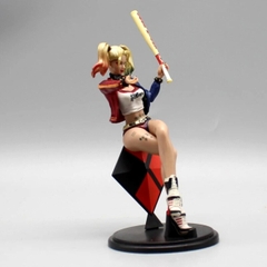 Mô Hình harley quinn - Cao 11cm - nặng 700gram - Phụ Kiện : gậy + đế - harley quinn - no box N1-K39-T4-S1