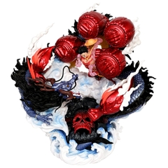 Mô Hình OnePiece Luffy gear 4 Đại chiến kaido - Cao 21cm - rộng 21cm - nặng 1kg7 - Figure OnePiece - Có Hộp màu N1-K38-T3-S5