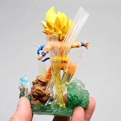 Mô hình DragonBall Goku chibi G5 - Cao 10cm - rộng 7cm - nặng 110gram - Dragon Ball - Có Hộp màu - N1-K50-T3-S1