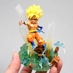 Mô hình DragonBall Goku chibi G5 - Cao 10cm - rộng 7cm - nặng 110gram - Dragon Ball - Có Hộp màu - N1-K50-T3-S1