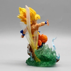 Mô hình DragonBall Goku chibi G5 - Cao 10cm - rộng 7cm - nặng 110gram - Dragon Ball - Có Hộp màu - N1-K50-T3-S1