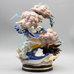 Mô Hình OnePiece Luffy Gear 5 đại chiến rồng Kaido - Cao 23cm - rộng 18cm - nặng 1kg2 - Figure OnePiece - no box - K16-T4-S2