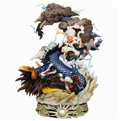 Mô Hình OnePiece Luffy Gear 5 đại chiến rồng Kaido - Cao 23cm - rộng 18cm - nặng 1kg2 - Figure OnePiece - no box - K16-T4-S2
