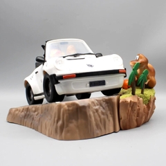 Mô hình DragonBall Quy Lão lái oto đèo klin và Goku kid - Cao 17cm - rộng 26cm - nặng 2kg2 - Phụ kiện 1 đế + 1 Tiểu cảnh Khụng long - Box bìa - N1-K23-T5-S2