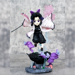 Mô Hình Kimetsu No Yaiba Shinobu G5 chiến đấu - Cao 13cm - rộng 10cm - nặng 144Gram - Phụ kiện : Kiếm - Figure Thanh gươm diệt quỷ - Có Vỏ Hộp màu - N1-K44-T4-S1