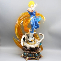 Mô hình DragonBall Vegeta Majin dáng đứng siêu ngầu - Cao 44cm - nặng 3kg - Phụ kiện : 2 đầu thay thế + 1 bán thân - Dragon Ball - Có Hộp carton - N3-T5