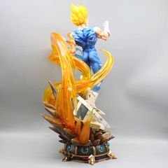 Mô hình DragonBall Vegeta Majin dáng đứng siêu ngầu - Cao 44cm - nặng 3kg - Phụ kiện : 2 đầu thay thế + 1 bán thân - Dragon Ball - Có Hộp carton - N3-T5