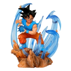 Mô hình DragonBall Goku chibi bắn chưởng hiệu ứng base đẹp - Cao 11cm - nặng 190gram - nặng 230gram - Dragon Ball - Có Hộp màu - K7-T3-S6