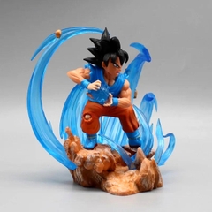 Mô hình DragonBall Goku chibi bắn chưởng hiệu ứng base đẹp - Cao 11cm - nặng 190gram - nặng 230gram - Dragon Ball - Có Hộp màu - N1-K49-T3-S1