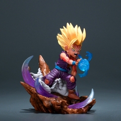 Mô hình DragonBall Gohan chibi chiến đấu - Cao 12cm - nặng 290gram - Dragon Ball - Có Hộp màu - N1-K50-T3-S2