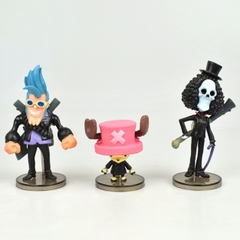 Mô hình OnePiece combo 6 nhân vật áo đen Cao 5-7cm - nặng 150Gram- Figure OnePiece - No Box - N3-K42-T2-S1