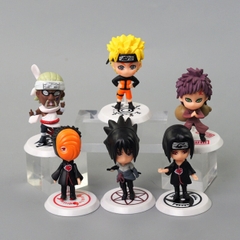 Mô hình Naruto combo 6 nhân vật bản B Cao 6-7cm - nặng 150Gram- Figure Naruto - No Box