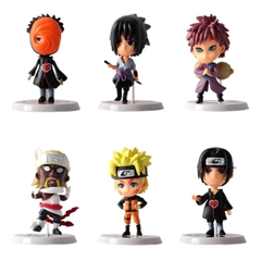 Mô hình Naruto combo 6 nhân vật bản B Cao 6-7cm - nặng 150Gram- Figure Naruto - No Box