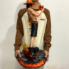 Mô Hình ACE  OnePiece dáng đứng siêu ngầu - cao 73cm - nặng 6kg5 - phụ kiện : 2 đầu + 1 dây sạc - Figure OnePiece - Có Hộp xốp + Box Bìa N2