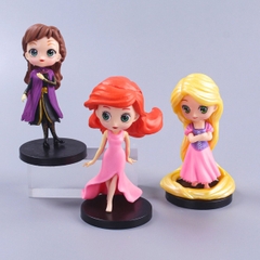 Mô Hình Bộ 8 các công chúa trong Disney - cao 10cm - nặng 300Gram - Figure Disney - No Box : bọc túi OPP