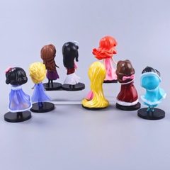 Mô Hình Bộ 8 các công chúa trong Disney - cao 10cm - nặng 300Gram - Figure Disney - No Box : bọc túi OPP