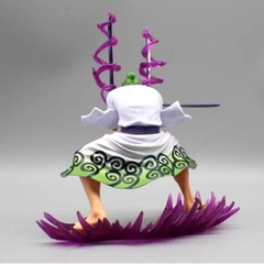 Mô Hình OnePiece Zoro wano Tam kiếm - Cao 18cm - nặng 270Gram - Phụ kiện : Đế + 3 Kiếm + 2 Haki -  Figure OnePiece -  Có Hộp màu