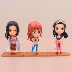 Mô hình OnePiece Bộ 10 Nhân Vật Chibi One Piece - Cao 7-10cm - nặng 500Gram - Figure OnePiece - No Box - N3-ST2