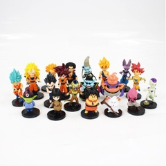 Mô hình DragonBall Bộ 20 nhân Vật Chibi Dragon ball - Cao 6-8cm - nặng 400gram - Dragon Ball - no box , bọc túi opp - N3-K39-T2-S2-S3