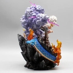 Mô Hình OnePiece Luffy Gear 5 đại chiến kaido - Cao 21cm - nặng 1kg , Figure OnePiece - có hộp màu - N1-K35-T4-S3