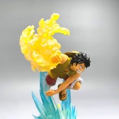 Mô Hình OnePiece Luffy Chiến đấu trong bộ 2 Luffy vs Ace - Cao 17cm - nặng 150Gram , Figure OnePiece - no box - N1-K47-T1-S2