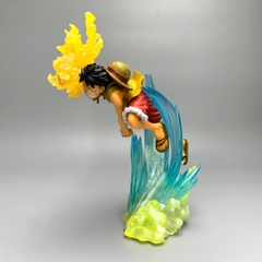 Mô Hình OnePiece Luffy Chiến đấu trong bộ 2 Luffy vs Ace - Cao 17cm - nặng 150Gram , Figure OnePiece - no box - N1-K47-T1-S2