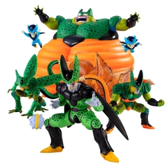 Mô hình DragonBall Tổng Hợp các biến thể của Cell bọ hung - Cao 8-10cm - nặng 600Gram - Dragon Ball - no box , bọc túi opp - N3-K51-T1-S3