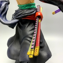 Mô Hình OnePieceZoro enma dáng đứng - Cao 30cm - rộng 29cm - nặng 1kg2 - Phụ kiện : 2 Kiếm + 2 đầu-  Figure OnePiece -  Có Hộp màu - N1-K48-T5-S3
