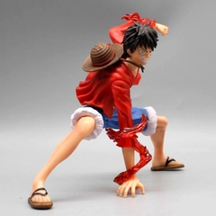 Mô Hình OnePiece Luffy chiến đấu - Cao 17cm - rộng 20cm - nặng 180gram , Figure OnePiece -có hộp màu - N4-K15