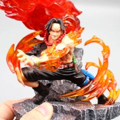 Mô Hình OnePiece ACE Cú đấm Lửa siêu ngầu - Cao 17cm - rộng 14cm - nặng 670gram , Figure OnePiece - có hộp màu N1-K38-T3-S3