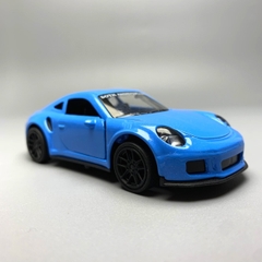 Mô Hình xe Porsche 911 màu xanh tỉ lệ 1:43 Hợp kim có thể mở cửa - bánh sau chạy cót - Dài 10cm - cao 3cm - nặng 200gram - Figure Oto - FULL BOX : box màu - SKU : oto18 số26