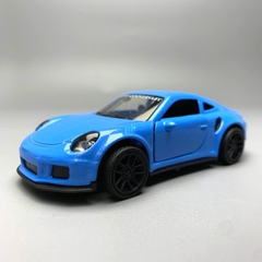 Mô Hình xe Porsche 911 màu xanh tỉ lệ 1:43 Hợp kim có thể mở cửa - bánh sau chạy cót - Dài 10cm - cao 3cm - nặng 200gram - Figure Oto - FULL BOX : box màu - SKU : oto18 số26
