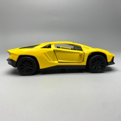 Mô Hình xe Lamborghini Huracan Vàng tỉ lệ 1:43 Hợp kim có thể mở cửa - bánh sau chạy cót - Dài 10cm - cao 3cm - nặng 200gram - Figure Oto - FULL BOX : SKU : OTO15 số 6