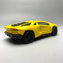 Mô Hình xe Lamborghini Huracan Vàng tỉ lệ 1:43 Hợp kim có thể mở cửa - bánh sau chạy cót - Dài 10cm - cao 3cm - nặng 200gram - Figure Oto - FULL BOX : SKU : OTO15 số 6