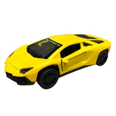 Mô Hình xe Lamborghini Huracan Vàng tỉ lệ 1:43 Hợp kim có thể mở cửa - bánh sau chạy cót - Dài 10cm - cao 3cm - nặng 200gram - Figure Oto - FULL BOX : SKU : OTO15 số 6