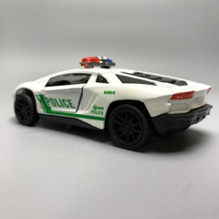 Mô Hình xe police Lamborghini Huracan Trắng tỉ lệ 1:43 Hợp kim có thể mở cửa - bánh sau chạy cót - Dài 10cm - cao 3cm - nặng 200gram - Figure Oto - FULL BOX : box màu - SKU : oto9 số13