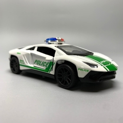 Mô Hình xe police Lamborghini Huracan Trắng tỉ lệ 1:43 Hợp kim có thể mở cửa - bánh sau chạy cót - Dài 10cm - cao 3cm - nặng 200gram - Figure Oto - FULL BOX : box màu - SKU : oto9 số13