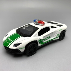 Mô Hình xe police Lamborghini Huracan Trắng tỉ lệ 1:43 Hợp kim có thể mở cửa - bánh sau chạy cót - Dài 10cm - cao 3cm - nặng 200gram - Figure Oto - FULL BOX : box màu - SKU : oto9 số13