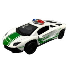 Mô Hình xe police Lamborghini Huracan Trắng tỉ lệ 1:43 Hợp kim có thể mở cửa - bánh sau chạy cót - Dài 10cm - cao 3cm - nặng 200gram - Figure Oto - FULL BOX : box màu - SKU : oto9 số13