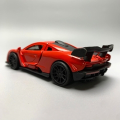 Mô Hình xe Maclaren Đỏ tỉ lệ 1:43 Hợp kim có thể mở cửa - bánh sau chạy cót - Dài 10cm - cao 3cm - nặng 200gram - Figure Oto - FULL BOX