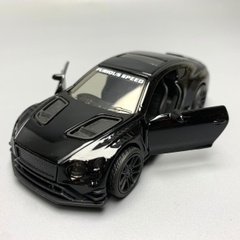 Mô Hình xe Bentley GT Màu Đen tỉ lệ 1:43 Hợp kim có thể mở cửa - bánh sau chạy cót - Dài 10cm - cao 3cm - nặng 200gram - Figure Oto - FULL BOX : box màu số 23