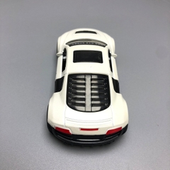 Mô Hình xe AUDI Màu trắng tỉ lệ 1:43 Hợp kim có thể mở cửa - bánh sau chạy cót - Dài 11cm - cao 3cm - nặng 200gram - Figure Oto - FULL BOX : box màu - SKU : oto21 số 7