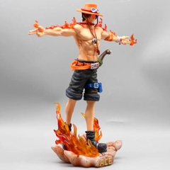 Mô Hình OnePiece Portgas D. Ace đứng dang tay - Cao 27cm - nặng 700Gram - Figure OnePiece - no box - K18-T1-S5
