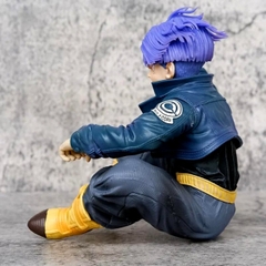 Mô Hình DragonBall Trunks ngồi cầm kiếm - Cao 14cm - rộng 11cm - nặng 480gram - Phụ kiện : 1 Kiếm - Figure DragonBall - Có Hộp màu - N4-K14